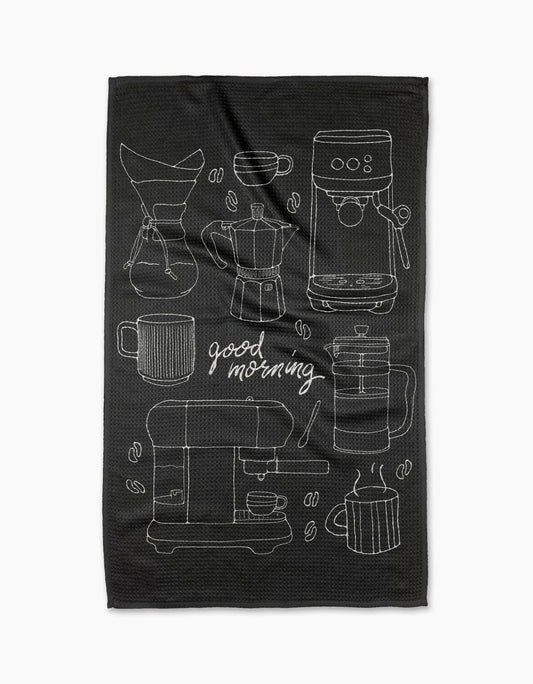 Good Morning Coffee Tea Towel - Purpose + Passion Boutique