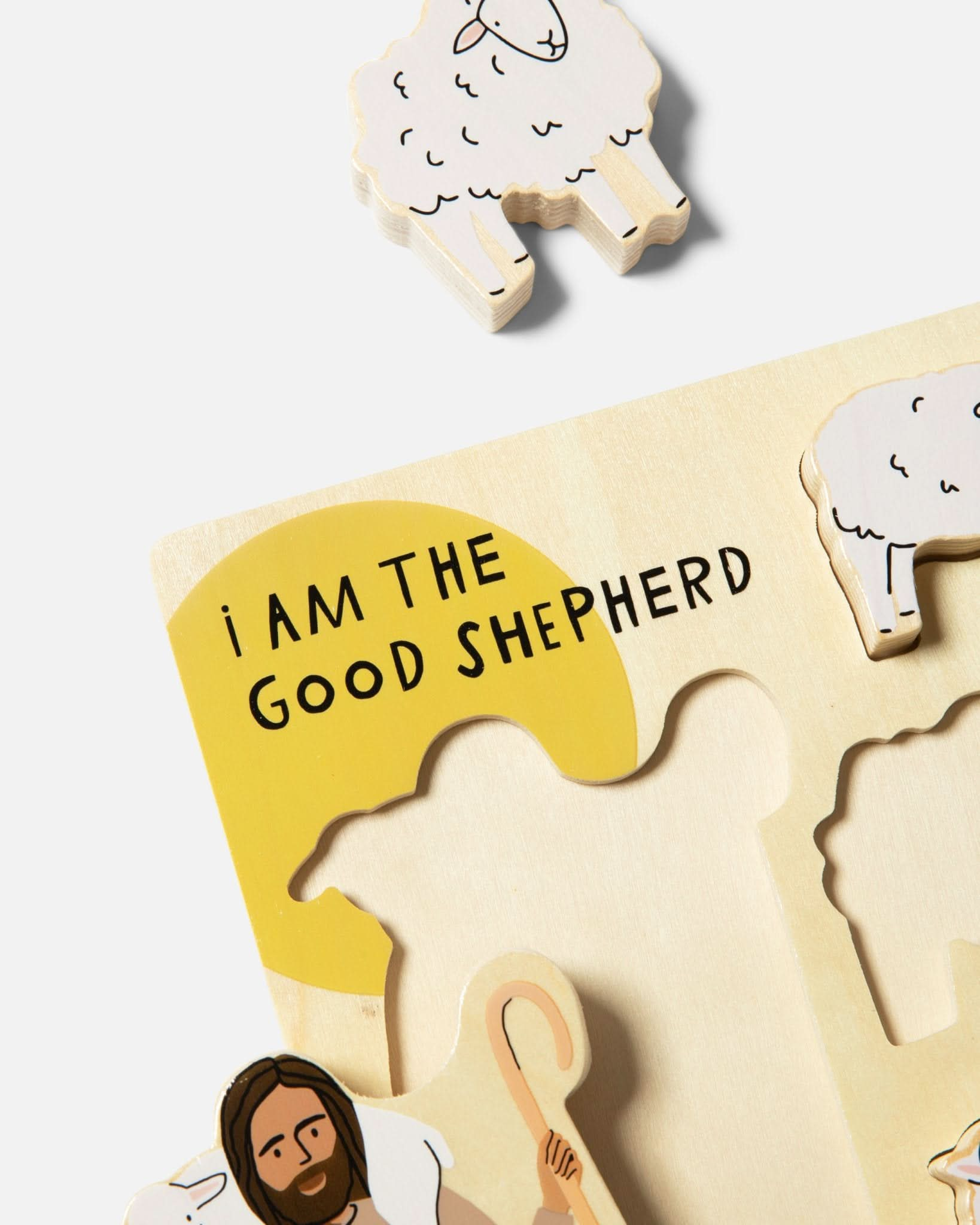 Good Shepherd Wooden Puzzle - Purpose + Passion Boutique