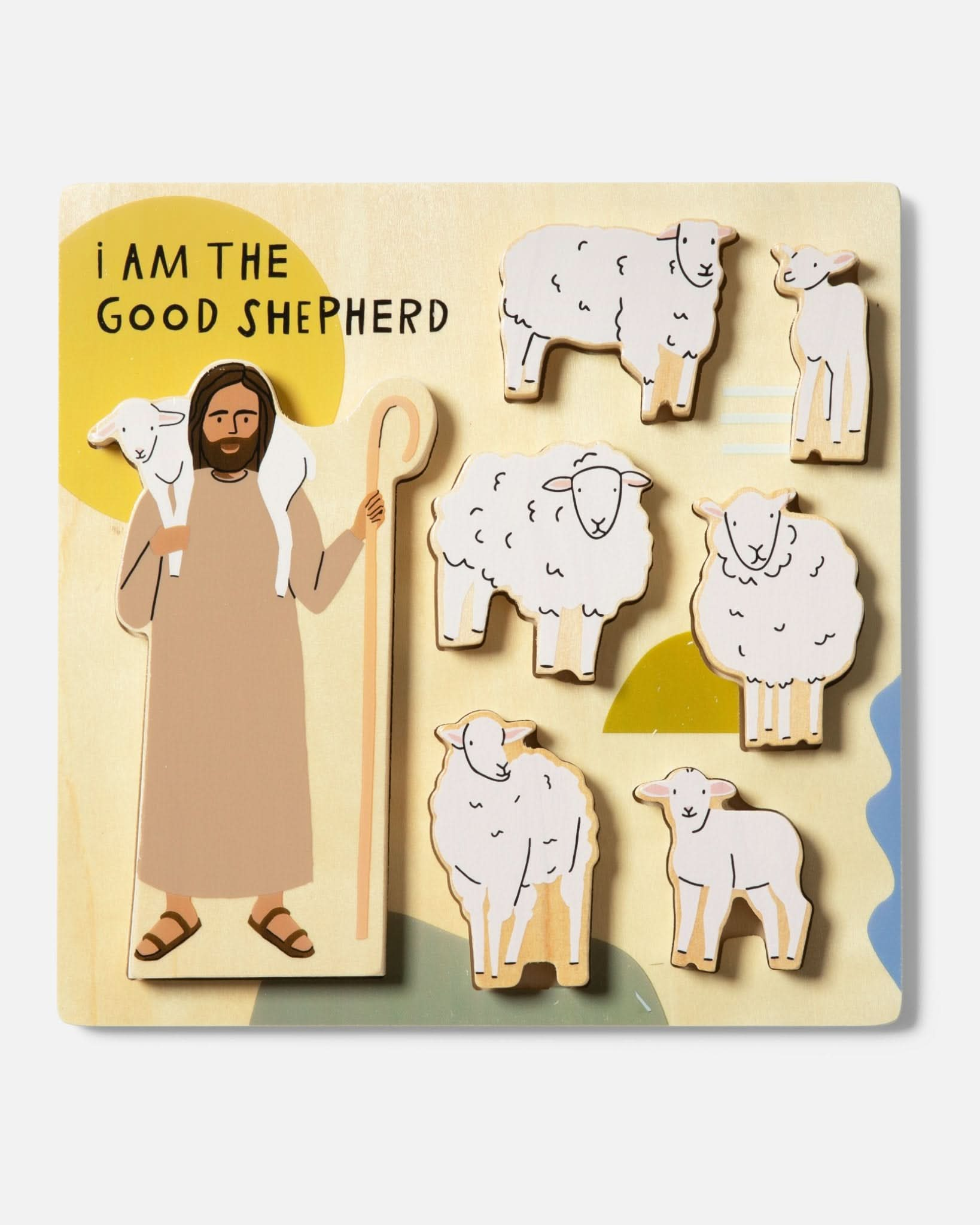 Good Shepherd Wooden Puzzle - Purpose + Passion Boutique