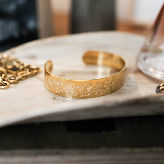 Grace and Glory Cuff Bracelet - Purpose + Passion Boutique