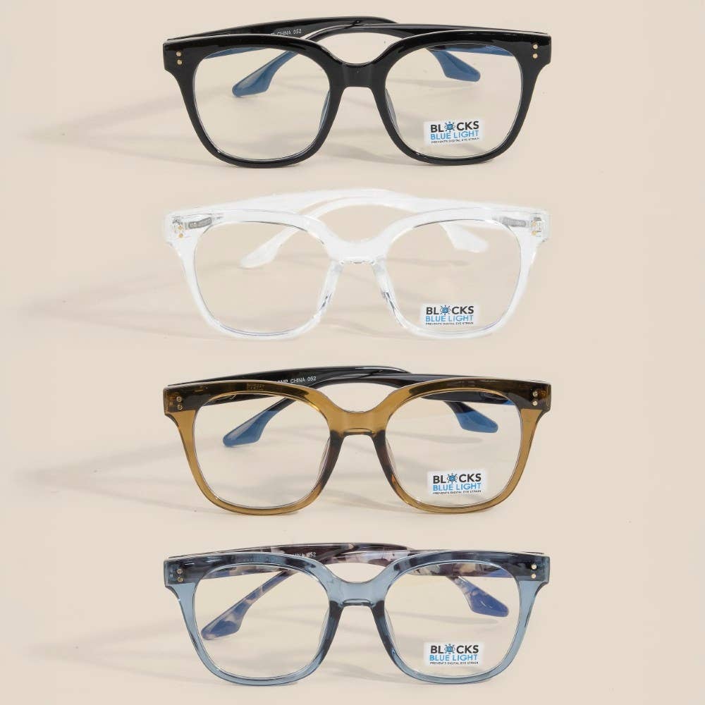Gradient Frame Blue Light Filter Glasses - Purpose + Passion Boutique