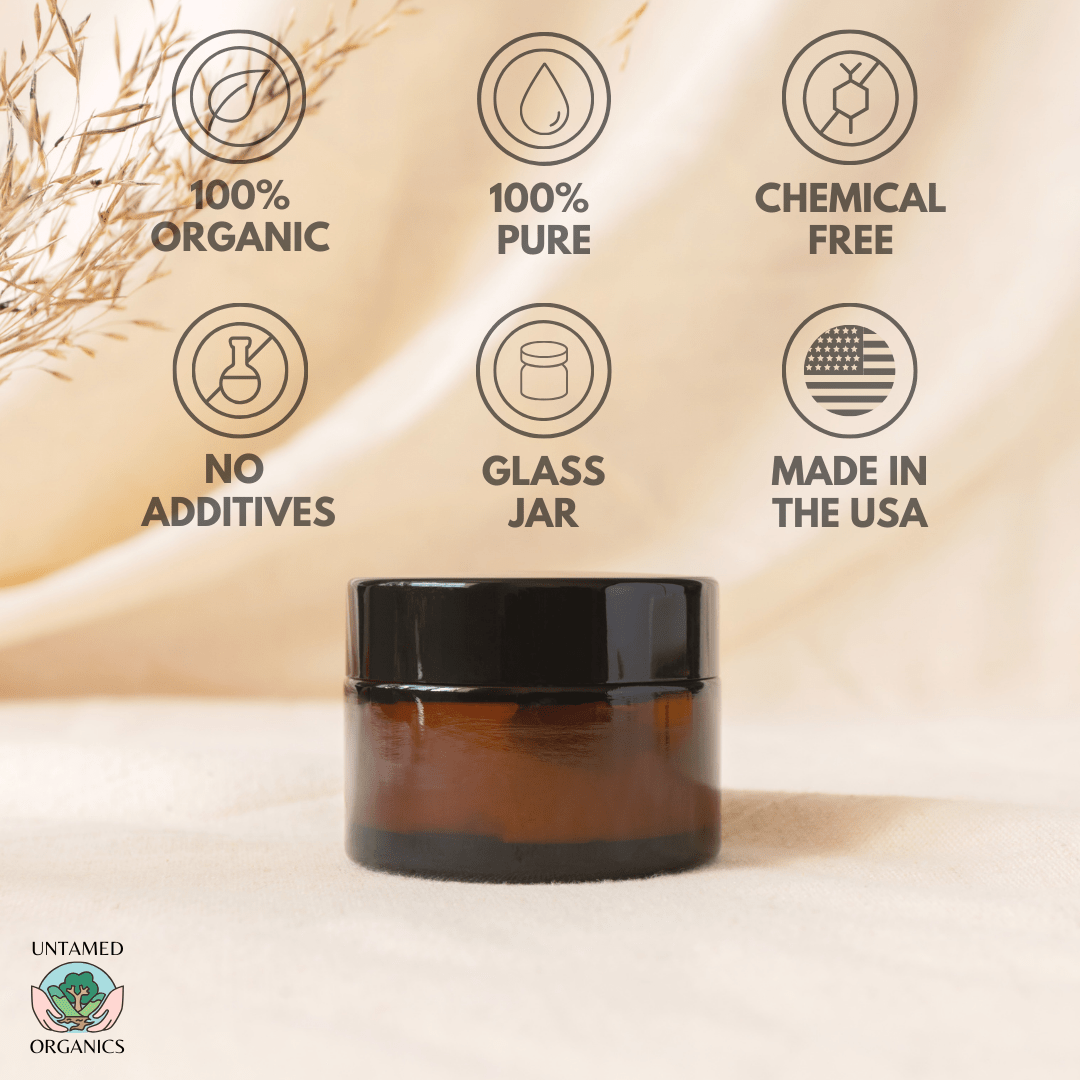 Grass - Fed Tallow & Wild Honey Skin Balm | 2 oz Glass Jar - Purpose + Passion Boutique
