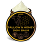 Grass - Fed Tallow & Wild Honey Skin Balm | 2 oz Glass Jar - Purpose + Passion Boutique