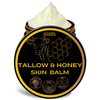 Grass - Fed Tallow & Wild Honey Skin Balm | 2 oz Glass Jar - Purpose + Passion Boutique
