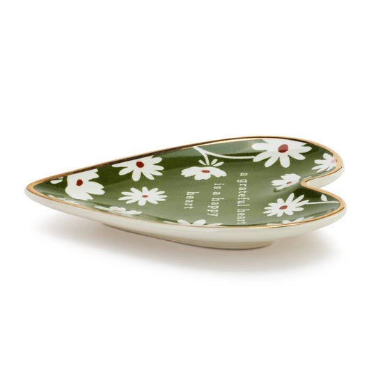 Grateful Art Heart Trinket Dish - Purpose + Passion Boutique