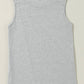 Gray Pleated Crewneck Tank Top - Purpose + Passion Boutique