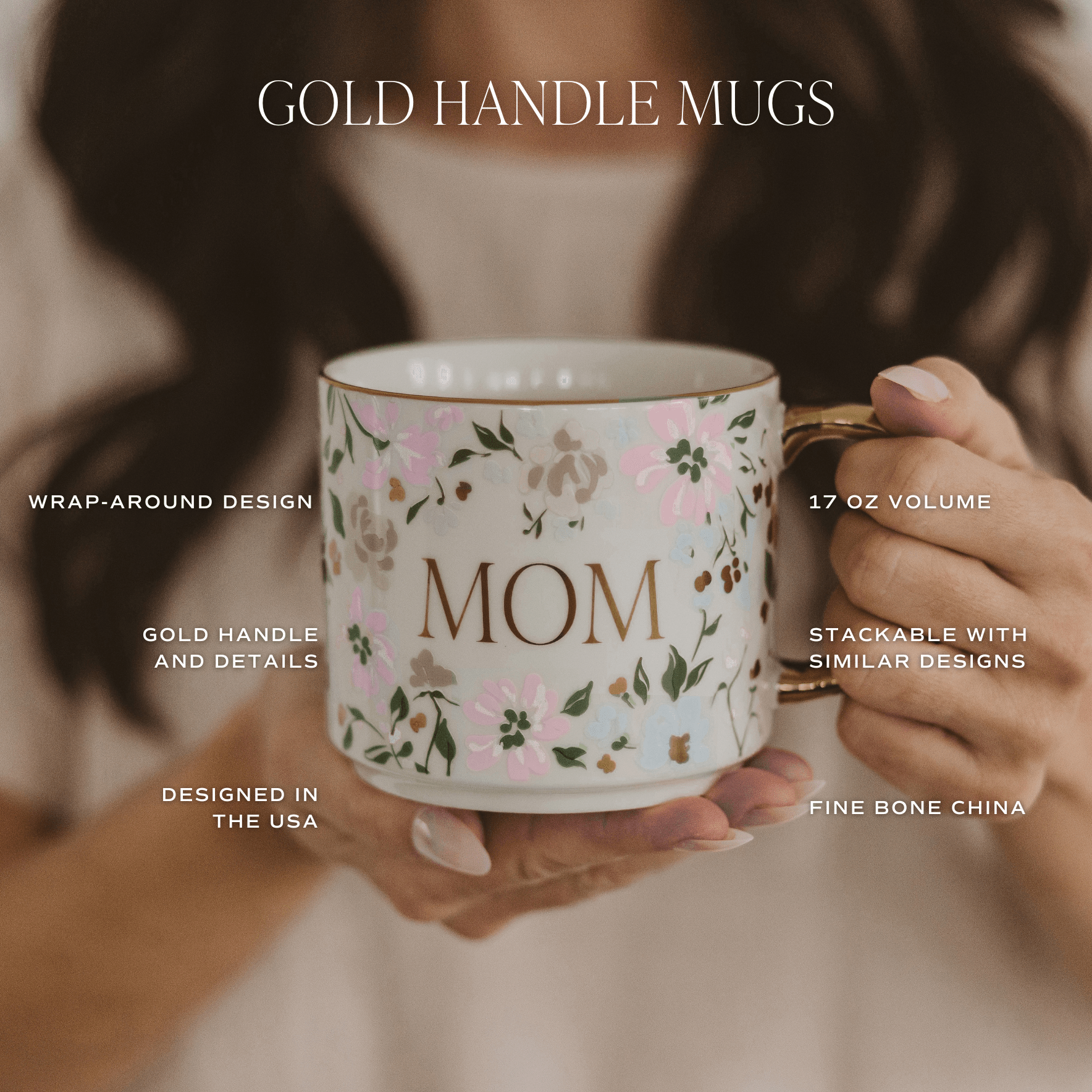 Green Delft Coffee Mug - Purpose + Passion Boutique