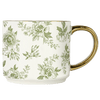 Green Delft Coffee Mug - Purpose + Passion Boutique