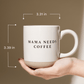 Green Floral Stoneware Coffee Mug - Purpose + Passion Boutique