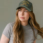 Green + Yellow Prayer Hat - Purpose + Passion Boutique