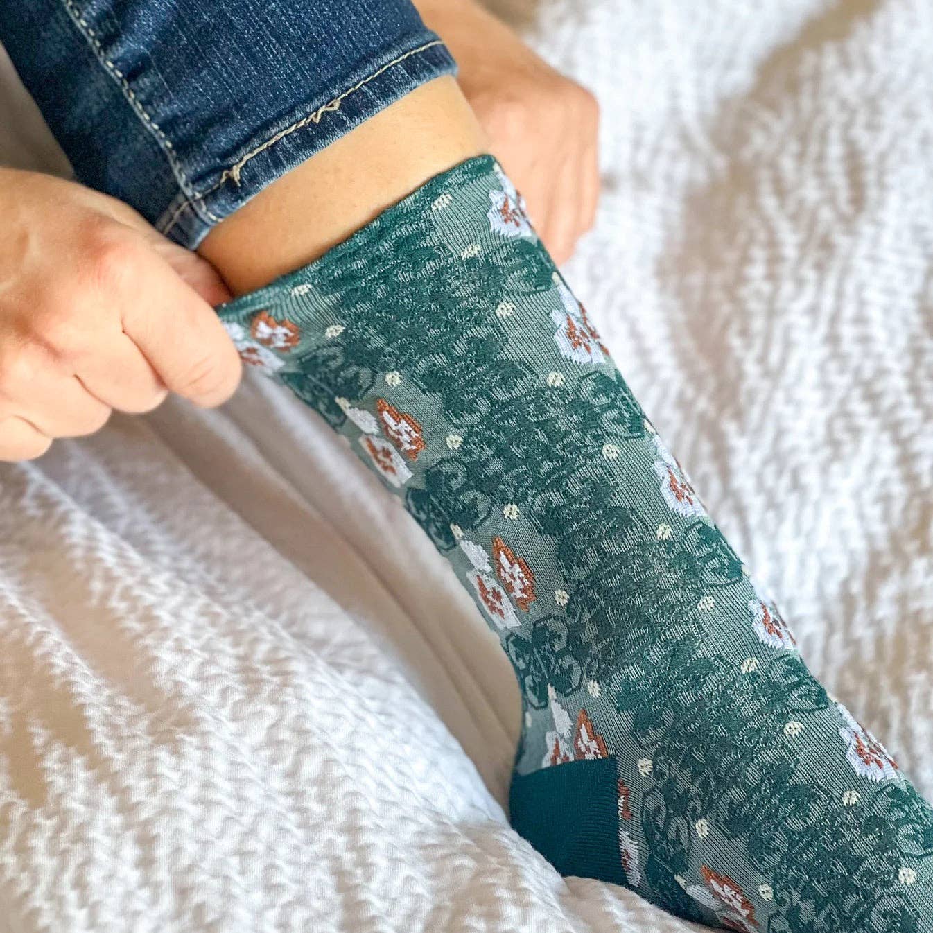 Haden Floral Socks - Purpose + Passion Boutique