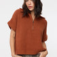 Half - Zip Pullover Sweater - Purpose + Passion Boutique