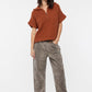 Half - Zip Pullover Sweater - Purpose + Passion Boutique