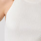 Halter Neck Ribbed Tank - Purpose + Passion Boutique