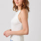 Halter Neck Ribbed Tank - Purpose + Passion Boutique