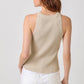 Halter Neck Ribbed Tank - Purpose + Passion Boutique