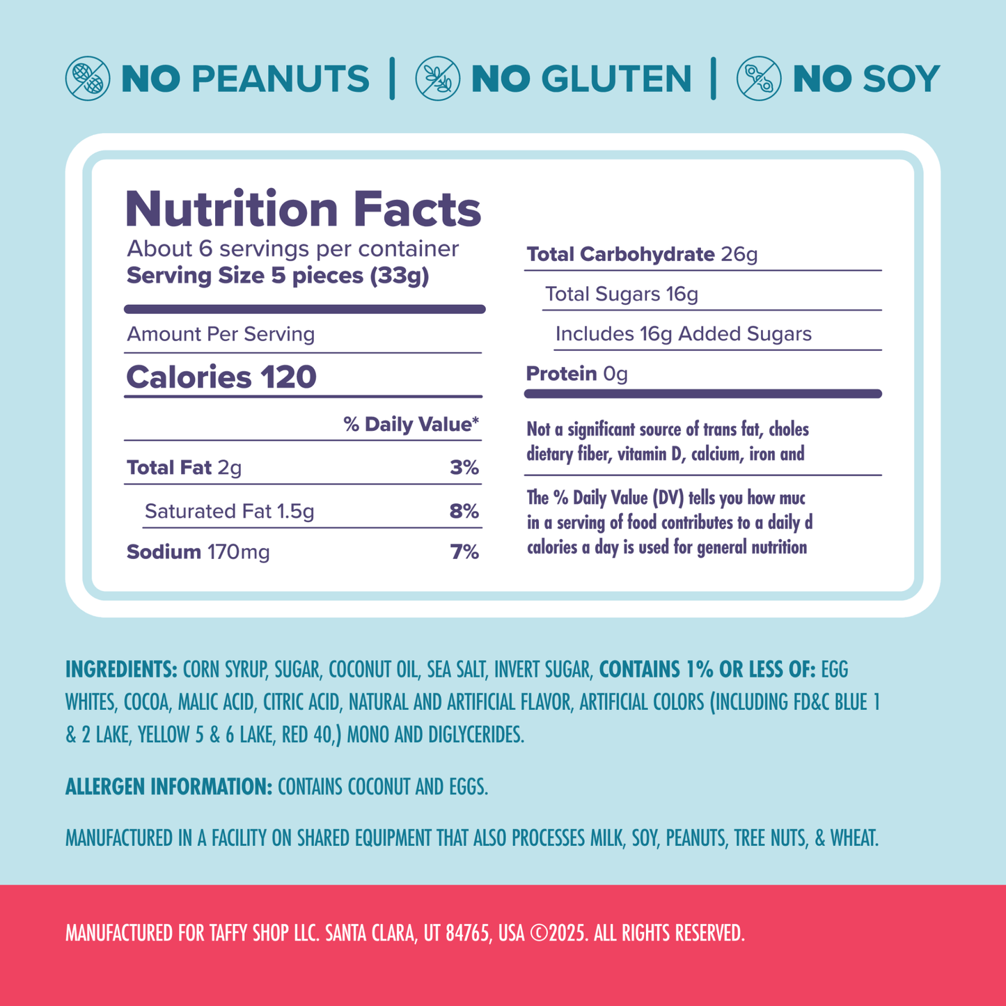 Happy Birthday Taffy Bag - Purpose + Passion Boutique