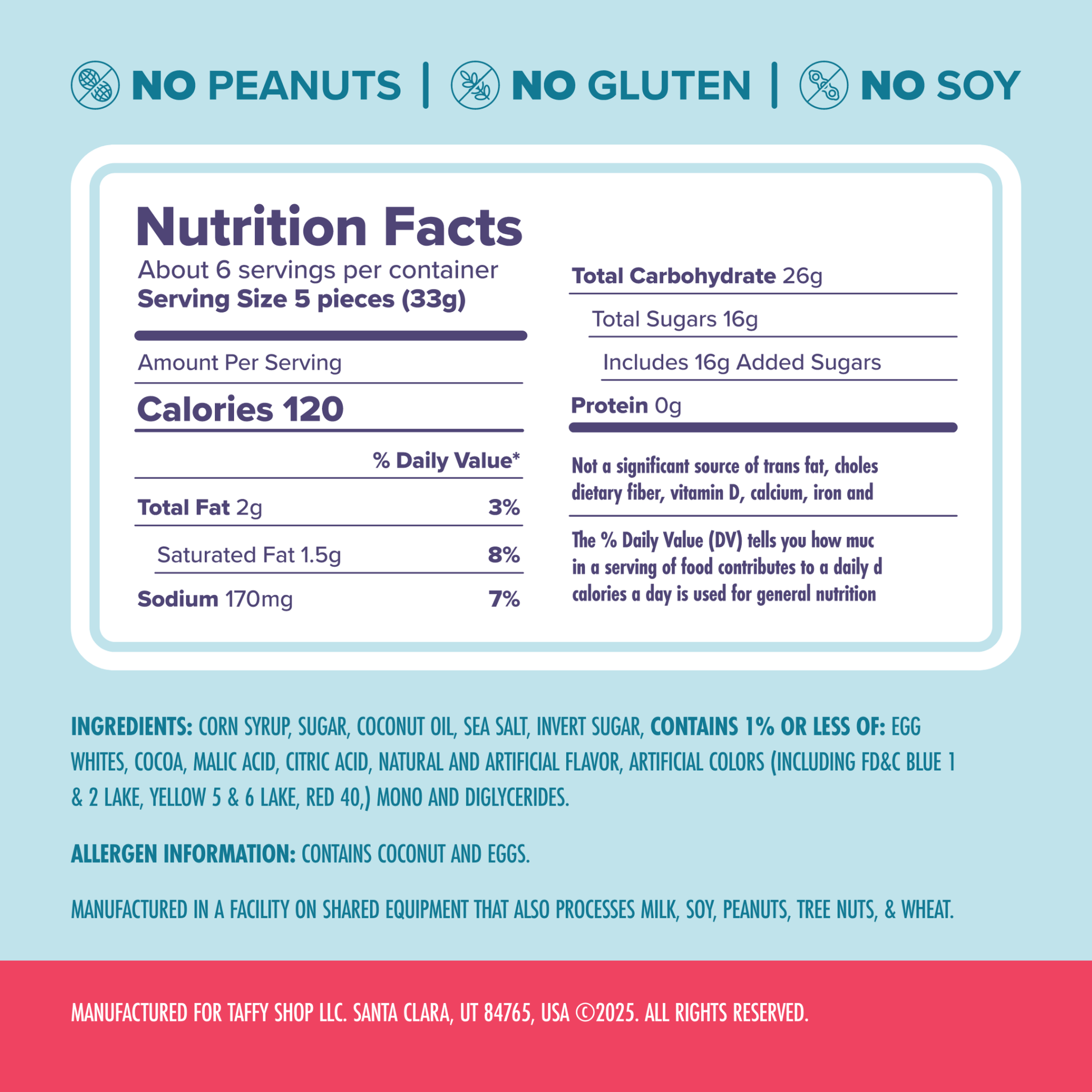 Happy Birthday Taffy Bag - Purpose + Passion Boutique