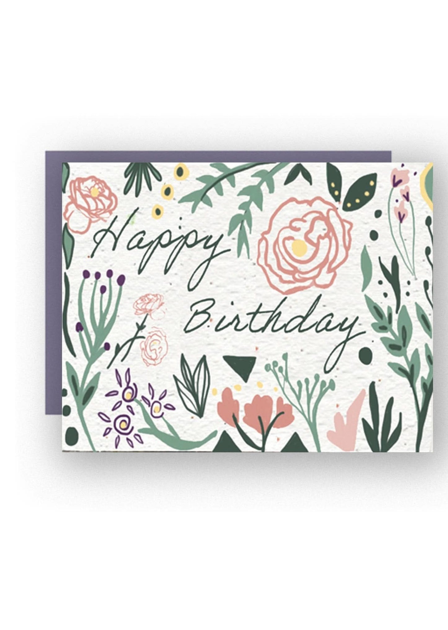 Happy Birthday // Wild Flower Seed Paper - Purpose + Passion Boutique