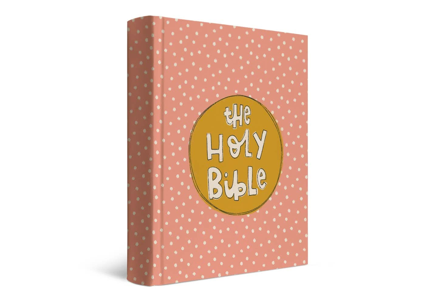 Happy Coral Dot ESV Journaling Bible - Purpose + Passion Boutique