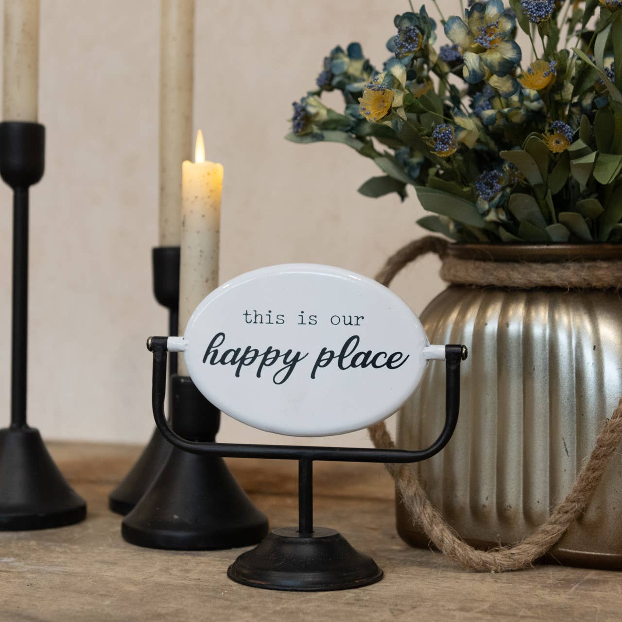 Happy Place Tabletop Stand - Purpose + Passion Boutique