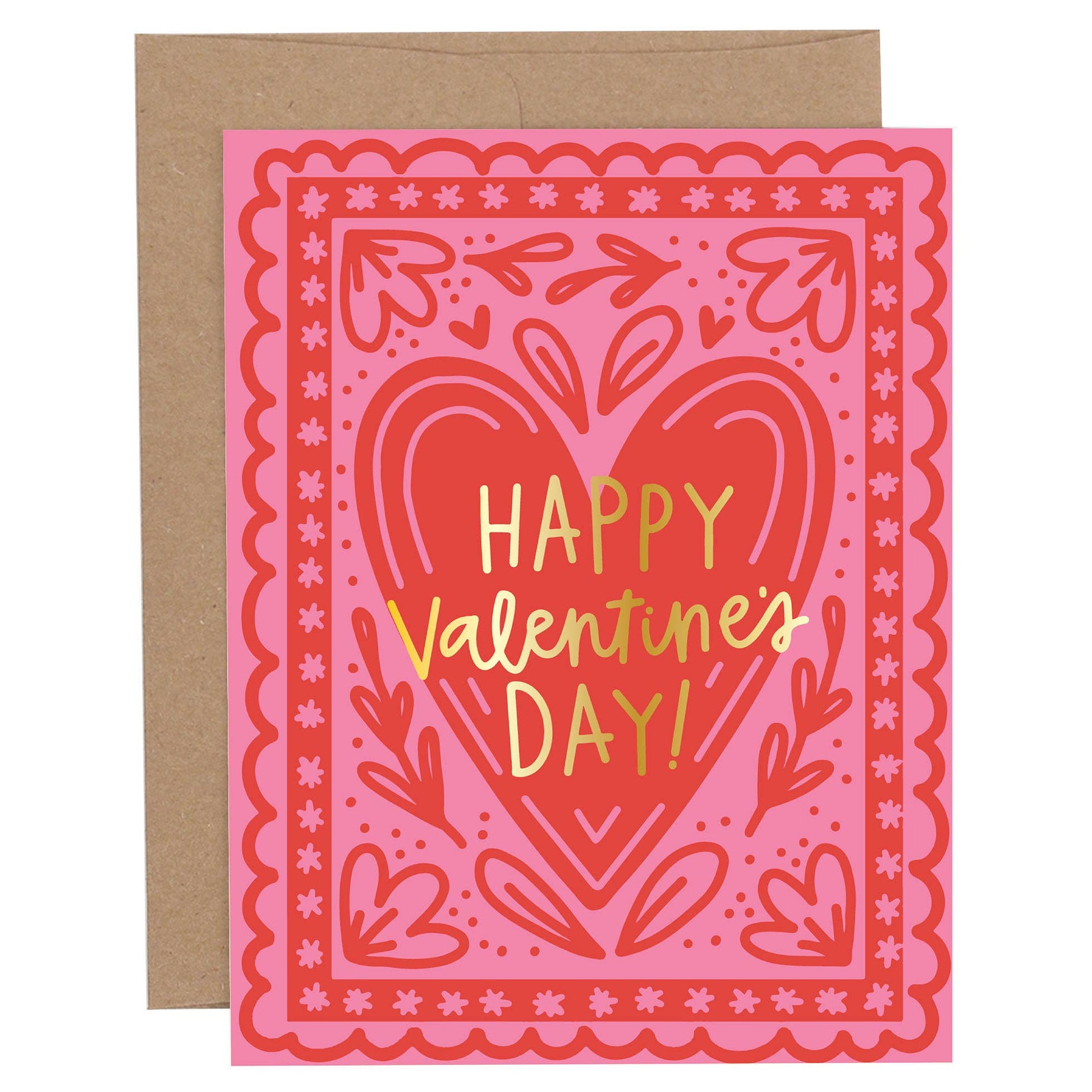 Happy Valentines Day Greeting Card - Purpose + Passion Boutique