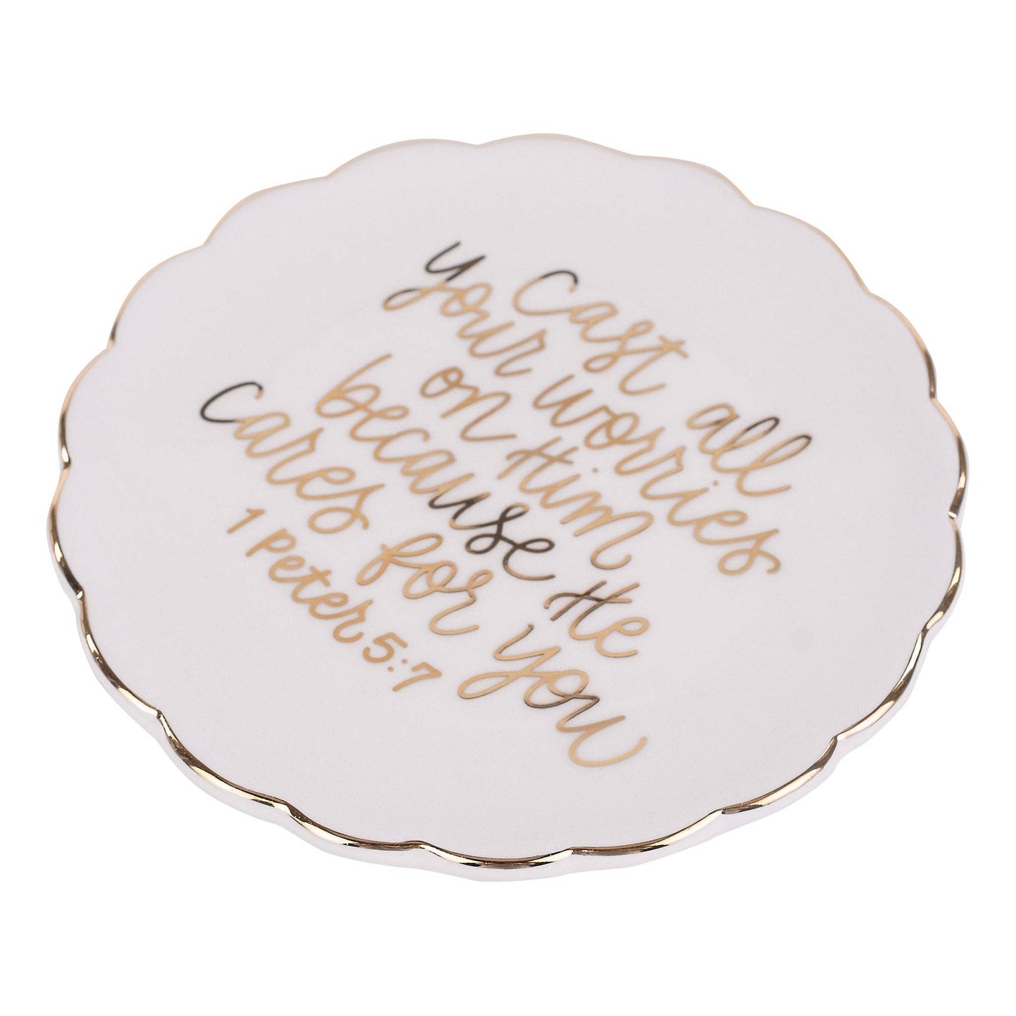 He Cares For You Trinket Tray - Purpose + Passion Boutique