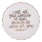 He Cares For You Trinket Tray - Purpose + Passion Boutique