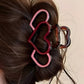 Heart Acrylic Hair Claw Clip - Purpose + Passion Boutique