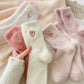 Heart Fluffy Winter Warm Cozy Socks - Purpose + Passion Boutique