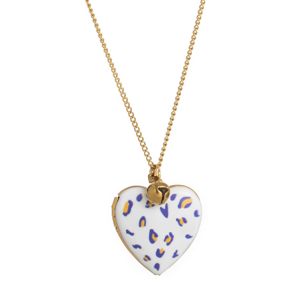 Heart Locket Gold Plated Oval Photo Necklace - Purpose + Passion Boutique