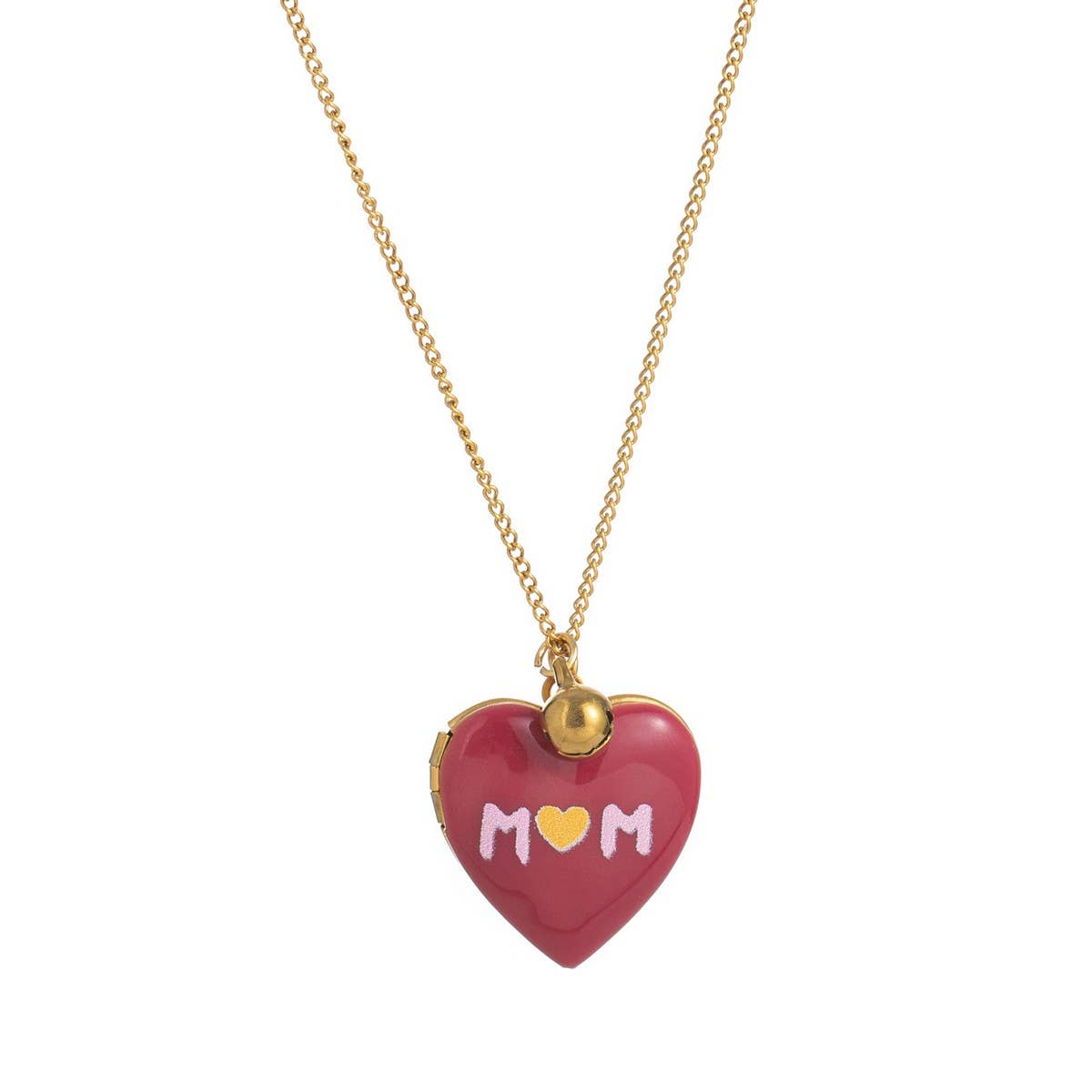 Heart Locket Gold Plated Oval Photo Necklace - Purpose + Passion Boutique