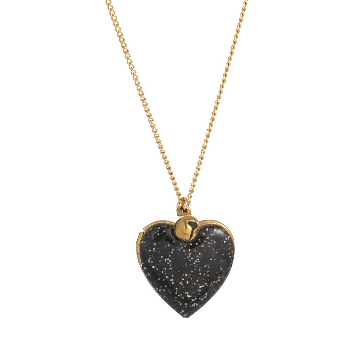 Heart Locket Gold Plated Oval Photo Necklace - Purpose + Passion Boutique