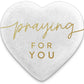 Heartfelt Prayers Heart Stone Card - Purpose + Passion Boutique
