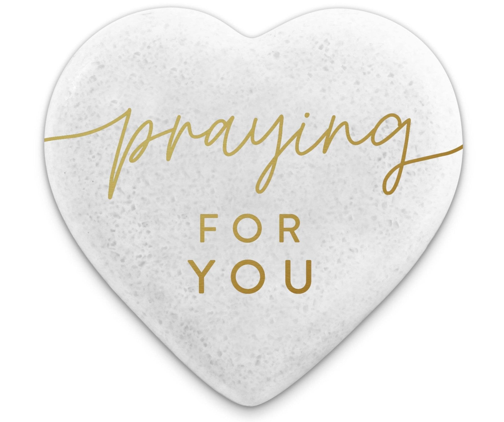 Heartfelt Prayers Heart Stone Card - Purpose + Passion Boutique
