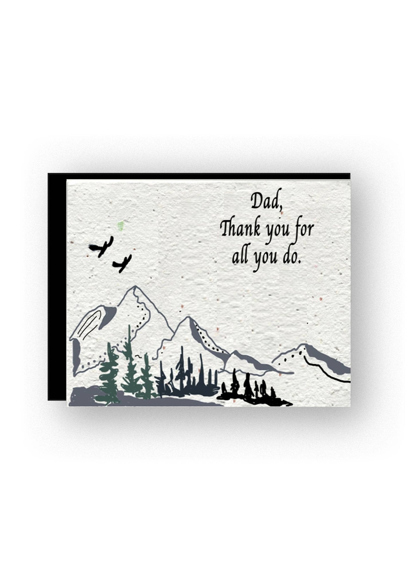 "Heartfelt Thanks: Dad, Thank You for All That You Do Card" - Purpose + Passion Boutique