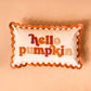 Hello Pumpkin Scalloped Rectangle Throw Pillow - Purpose + Passion Boutique