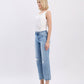 High Rise Ankle Straight Jeans - Purpose + Passion Boutique