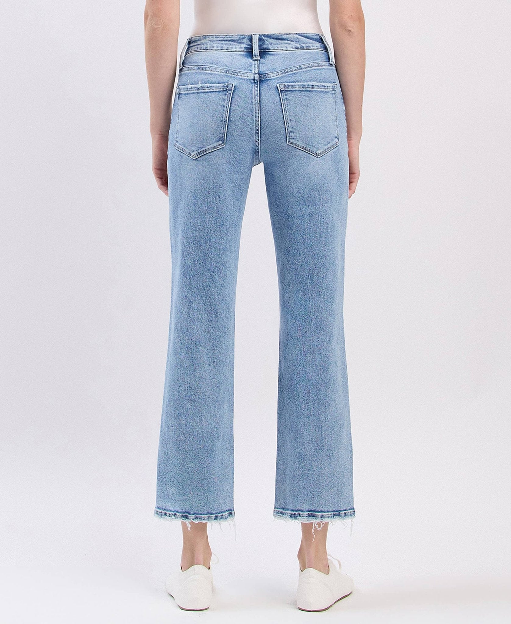 High Rise Ankle Straight Jeans - Purpose + Passion Boutique