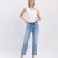 High Rise Ankle Straight Jeans - Purpose + Passion Boutique