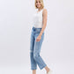 High Rise Ankle Straight Jeans - Purpose + Passion Boutique