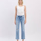 High Rise Ankle Straight Jeans - Purpose + Passion Boutique