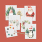 Holiday Greetings Watercolor Postcards: All in One Kit - Purpose + Passion Boutique
