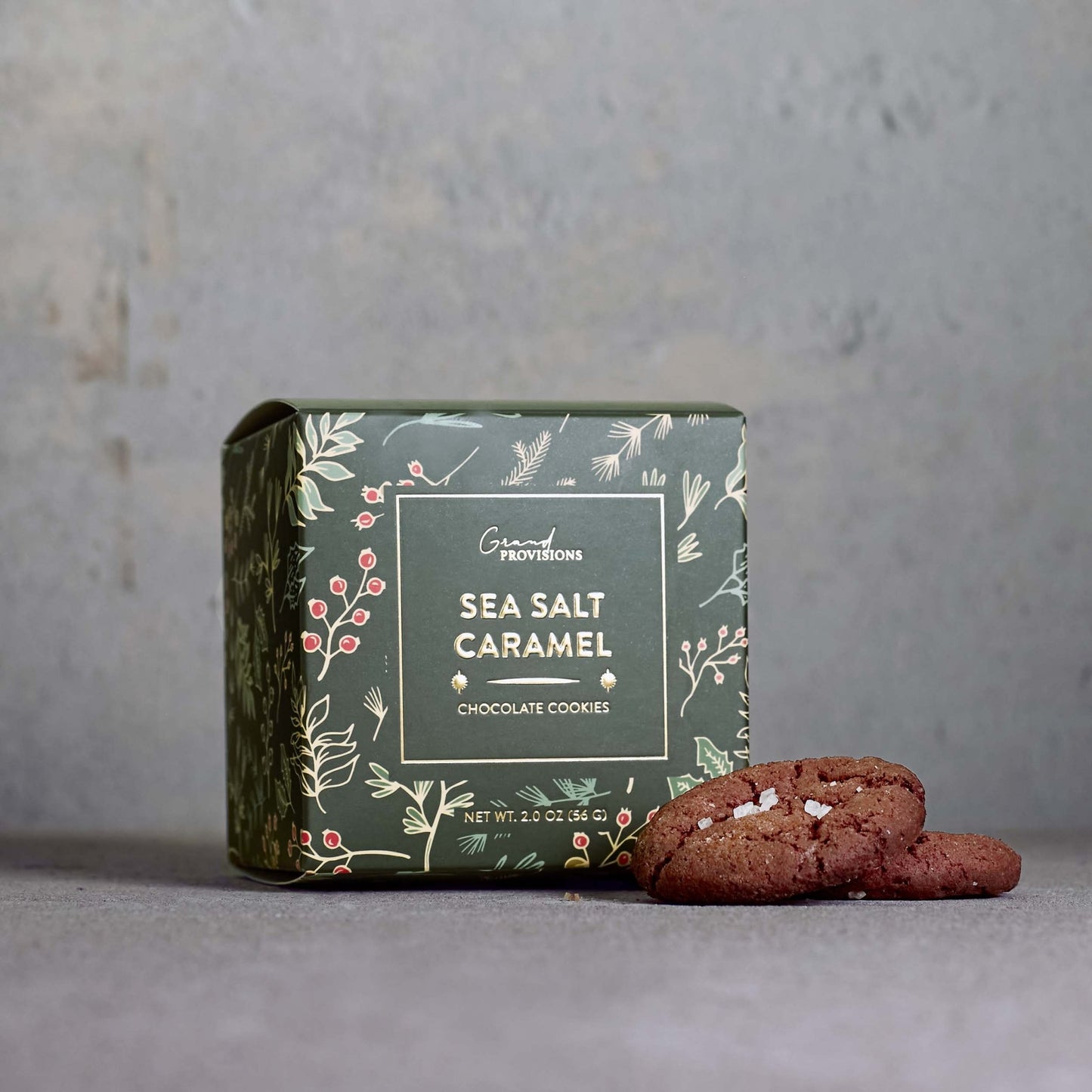 Holiday Sea Salt Caramel Cocoa Cookies (2 oz) - Purpose + Passion Boutique