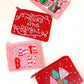 Holiday Seed Bead Pouch Coin Purse - Purpose + Passion Boutique