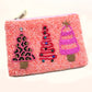 Holiday Seed Bead Pouch Coin Purse - Purpose + Passion Boutique