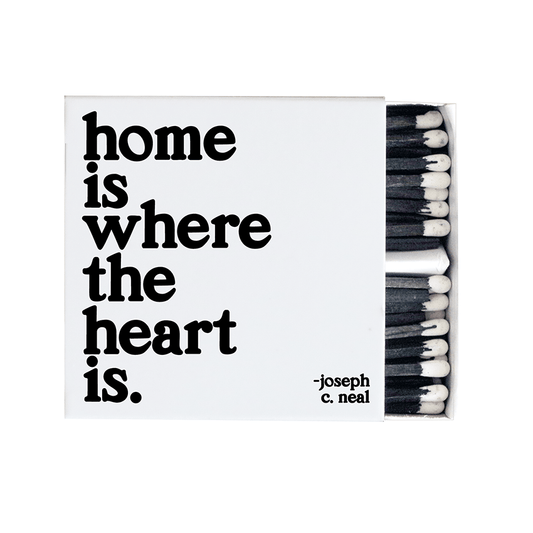 Home Is Where The Heart Matchbox - Purpose + Passion Boutique