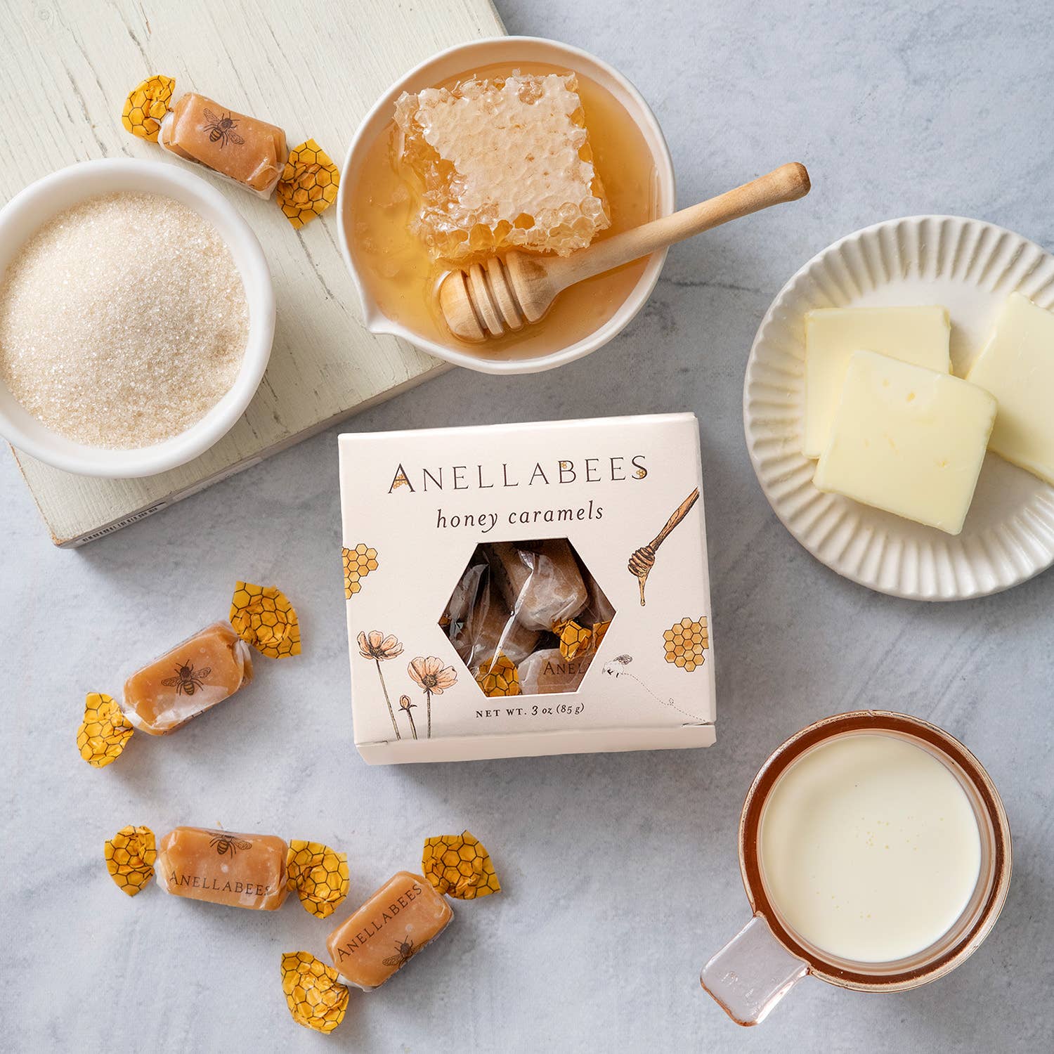 Honey Candy Caramels (3oz) - Purpose + Passion Boutique