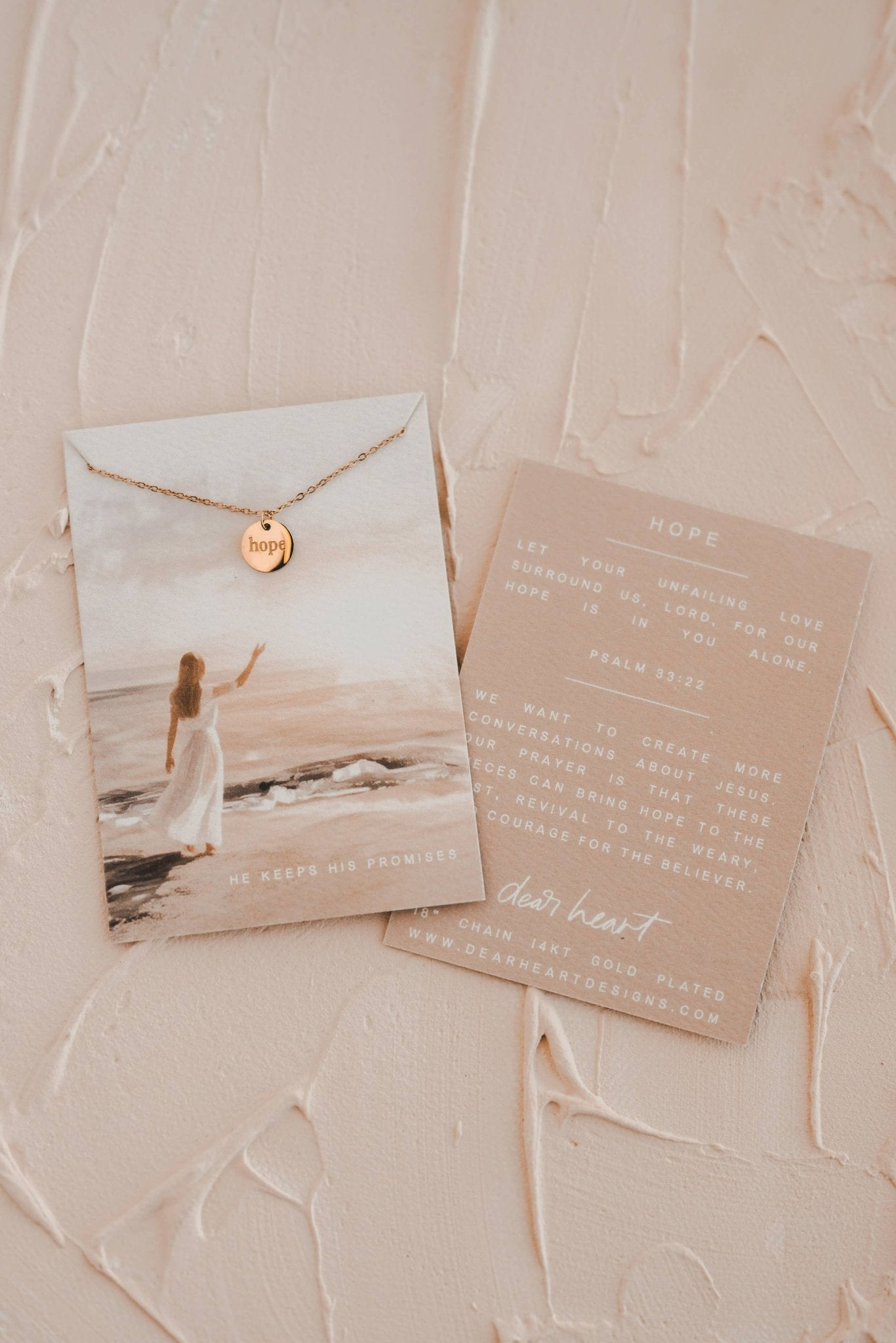 Hope Disc Necklace - Purpose + Passion Boutique