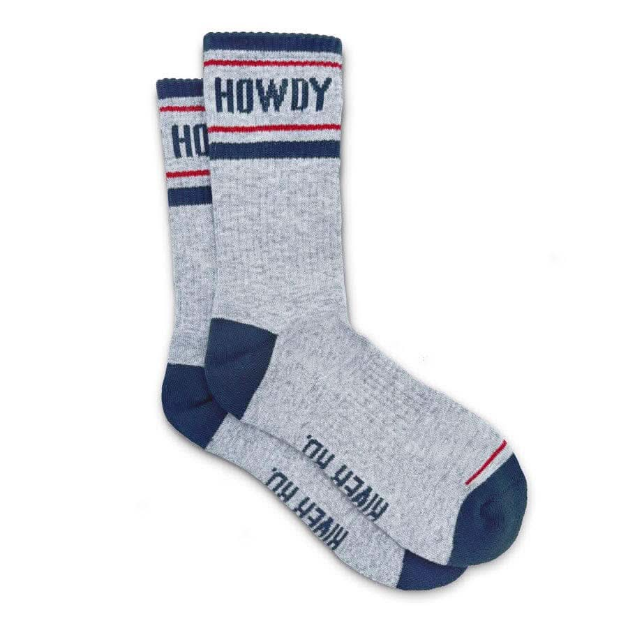 Howdy Gym Socks - Purpose + Passion Boutique